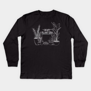 In-My-Plant-Era Kids Long Sleeve T-Shirt